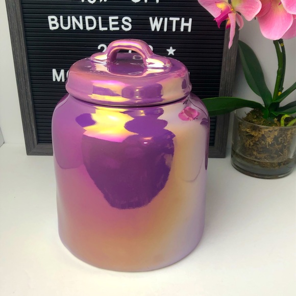 👻🎃😍 HTF NEW Rae Dunn Poison canister - Picture 2 of 12